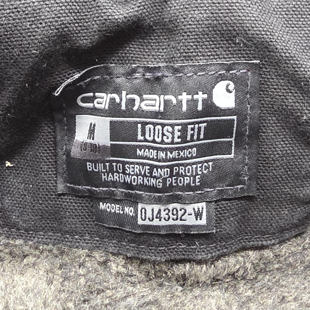 Carhartt Jacket Womens M Black Anorak Hooded Lined Insulated Full Zip OJ4392-W - Picture 3 of 11